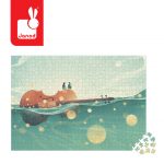 Janod: Puzzle artystyczne Podróż na skrzypcach 1000 el. / Made in Poland - obrazek 2