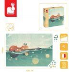 Janod: Puzzle artystyczne Podróż na skrzypcach 1000 el. / Made in Poland - obrazek 3