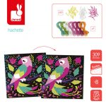 Janod: Zestaw Przeplatanka 3D String art Zwierzęta 8+ - obrazek 2