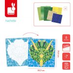 Janod: Zestaw ART Mozaika Dinozaury Misterix 7+ - obrazek 2