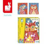 Janod: Zestaw ART Piasek Ptaki Misterix 7+