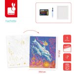 Janod: Zestaw ART Malowanie po numerach Delfiny 7+ - obrazek 2