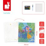 Janod: Zestaw ART Malowanie po numerach Dinozaury 7+ - obrazek 2