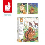 Janod: Zestaw ART Malowanie po numerach Leśne zwierzęta 7+