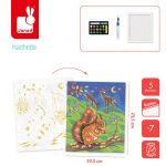 Janod: Zestaw ART Malowanie po numerach Leśne zwierzęta 7+ - obrazek 2