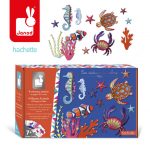 Janod: Zestaw kreatywny zwierzęta morskie 3D