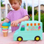 B.TOYS: Sweet Scoops – lodziarnia na kółkach z MAGNETYCZNĄ łyżką do lodów - obrazek 2