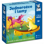 Kapitan Nauka: Jednorożce i lamy. Gra MEMO 3+
