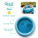 QUUT: dmuchany basen duży Ø120 cm Dippy Ocean - obrazek 3