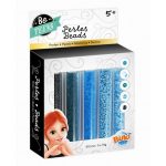 Buki: Zestaw koralików - odcienie niebieskie