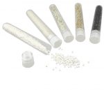 Buki: Zestaw koralików - odcienie bieli i srebra - obrazek 2