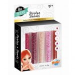 Buki: Zestaw koralików - odcienie różu