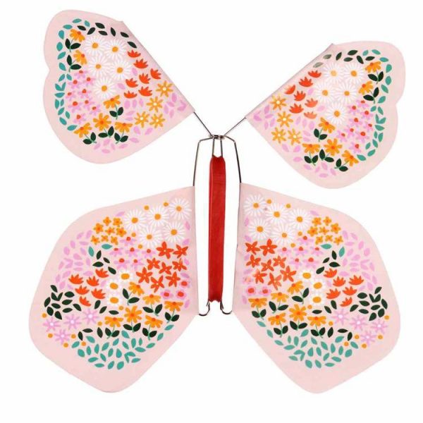 Rex London: zabawka zakładka do książki Magiczny Motyl - różowy