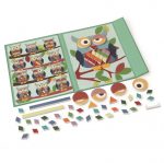 Scratch: magnetyczna układanka kształty i kolory Sowa - obrazek 2