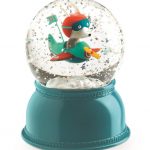 Djeco: Lampka nocna kula śniegowa SAMOLOT