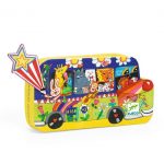 Djeco: Puzzle TĘCZOWY AUTOBUS 16 el.