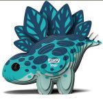 Eugy: Dinozaur Stego - Eko Układanka 3D - obrazek 2