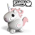 Eugy: Jednorożec Różowy - Eko Układanka 3D