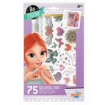 Buki: Tatuaże brokatowe 75 sztuk