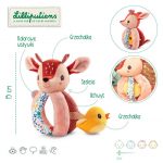 Lilliputiens: grzechotka chwytak Sarenka Stella - obrazek 3