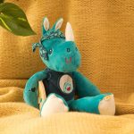 Lilliputiens: przytulanka aktywizująca wielofunkcyjna Nosorożec Marius - obrazek 2