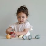 Little Dutch: drewniany zestaw deska do krojenia z owocami - obrazek 2