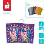 Janod: zestaw artystyczny MOZAIKA konie i jednorożce 5+ - obrazek 2