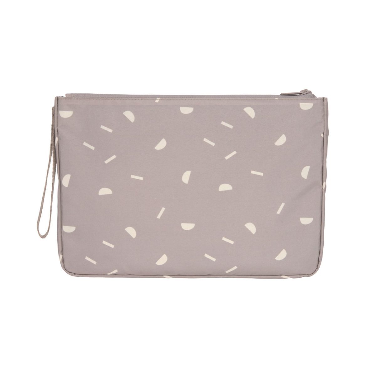 Lassig: organizer podróżny z matą do przewijania Blocks Taupe - obrazek 7