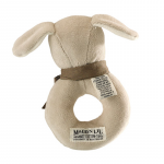 Maud N Lil: miękka grzechotka organiczna z BIO bawełny GOTS - obrazek 2