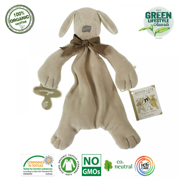 Maud N Lil: opiekun smoczka z organicznej BIO bawełny GOTS Comforter 2in1