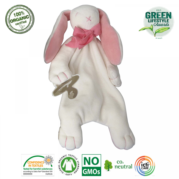 Maud N Lil: opiekun smoczka z organicznej BIO bawełny GOTS Comforter 2in1