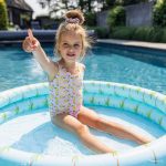 The Swim Essentials: basen kąpielowy dla dzieci Palmtrees 100cm - obrazek 2