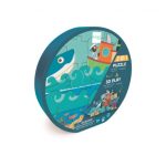 Scratch Puzzle 2w1 2D i 3D scenografia Ocean - obrazek 3