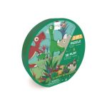 Scratch Puzzle 2w1 2D i 3D scenografia Dinozaury - obrazek 3