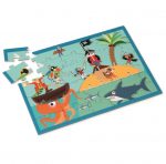 Scratch Puzzle 2w1 2D i 3D scenografia Piraci - obrazek 2