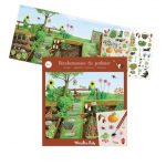 Moulin Roty Kalkomania OGRODNIK Jardin du Moulin