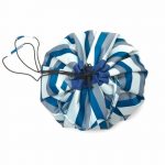 PLAY&GO: worek outdoor na plażę, do ogrodu Paski Zielone