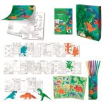 Box Candiy zestaw artystyczny DINO 30 kart pracy 6+ - obrazek 2