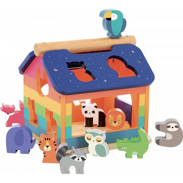 VILAC: drewniany sorter domek / Andy Westface