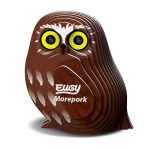 Eugy: SOWA CIEMNOLICA - Eko Układanka 3D