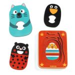 Djeco Drewniana układanka 3-warstwowa MAX & CO - obrazek 2