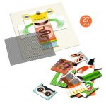 Djeco: Kinoptik POTWORKI RIGOLO 27 elem. - obrazek 2