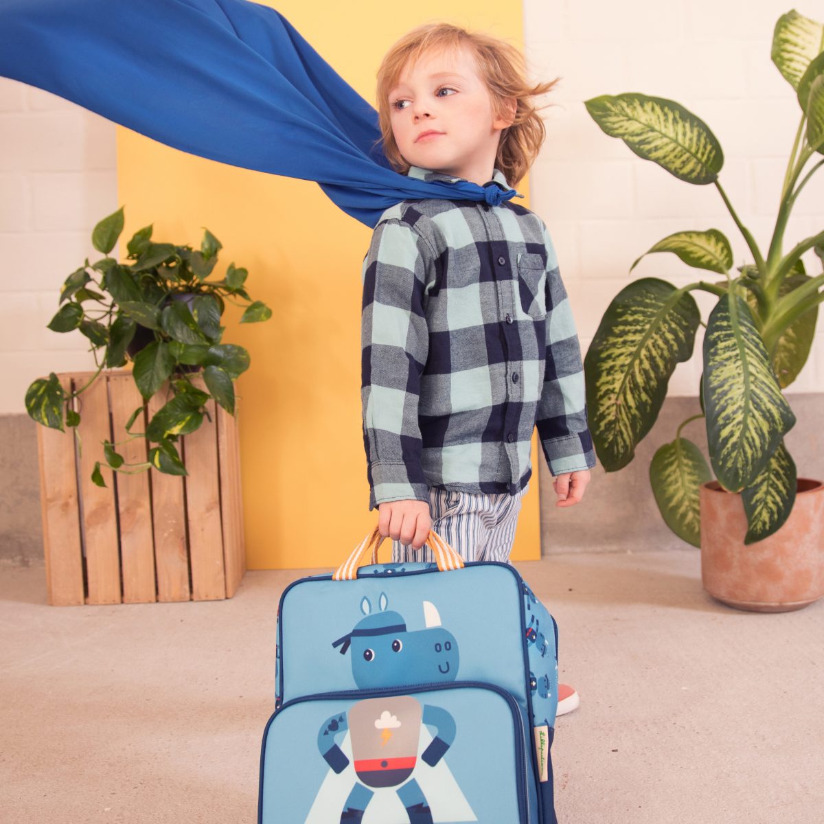 84464_Super_Marius_backpack_with_lunchpocket_6_HD_SQUARE LILLIPUTIENS Plecak Nosorożec Marius - obrazek 5
