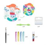 Djeco: Zestaw art z cekinami i brokatem ONNANOKO 6+ - obrazek 3