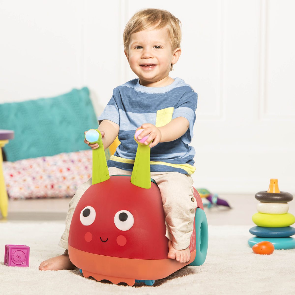 BX1774_LS_A b.toys: jeździk biedronka Ladybuggy - obrazek 2