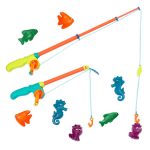b.toys: zmieniający kolory zestaw dla małych wędkarzy