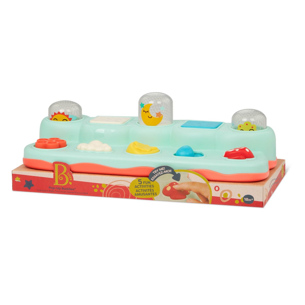 b.toys: wystrzałowa konsola pogodowa Pop-Up Buddies - obrazek 3