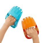 B.Toys: łopatko-grabki do piasku w kształcie zwierzęcych łapek - obrazek 2