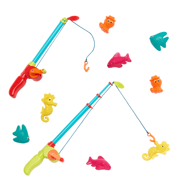 B.TOYS: zestaw dla małych wędkarzy w tubie Little Fisher’s Kit