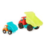 B.TOYS: Dump Truck Duo – zestaw dwóch wywrotek z OLBRZYMIĄ ciężarówką Colossal Cruiser - obrazek 3